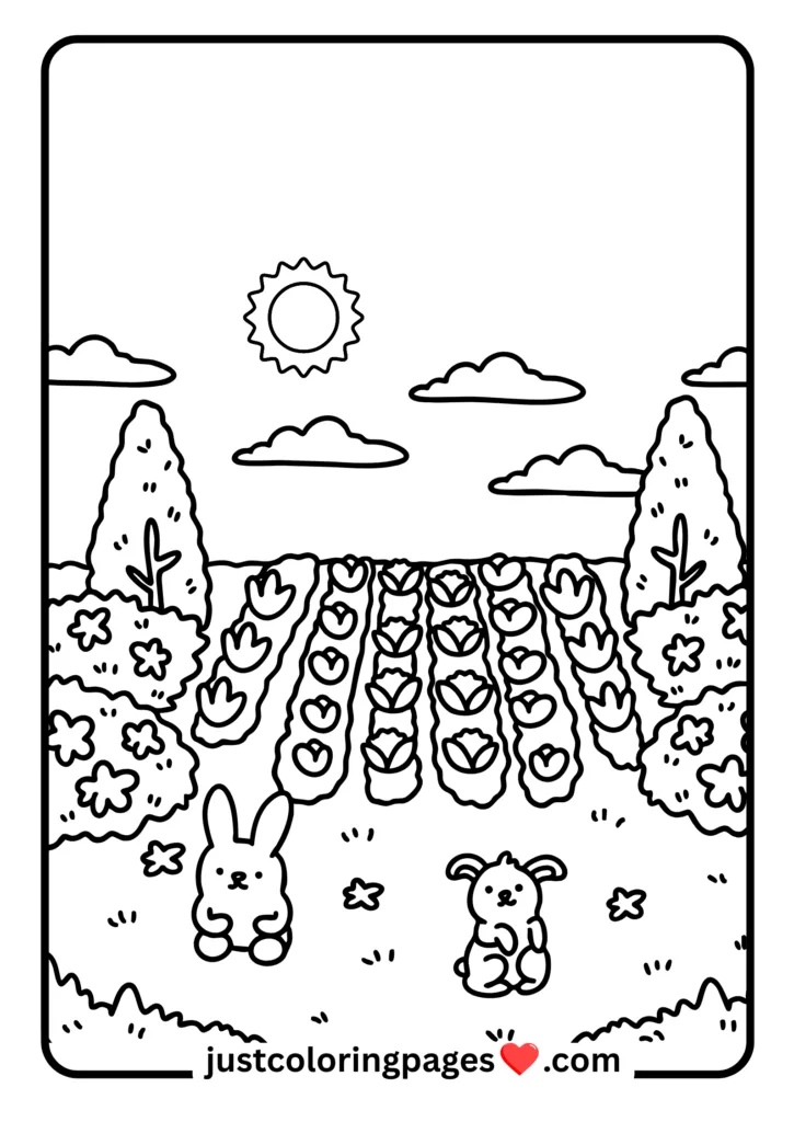 29+ Free Cozy Coloring Pages for All (Printable PDF) 18 Cute Bunnies