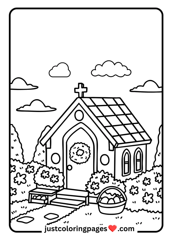 29+ Free Cozy Coloring Pages for All (Printable PDF) 3 Bold and Easy House for Coloring