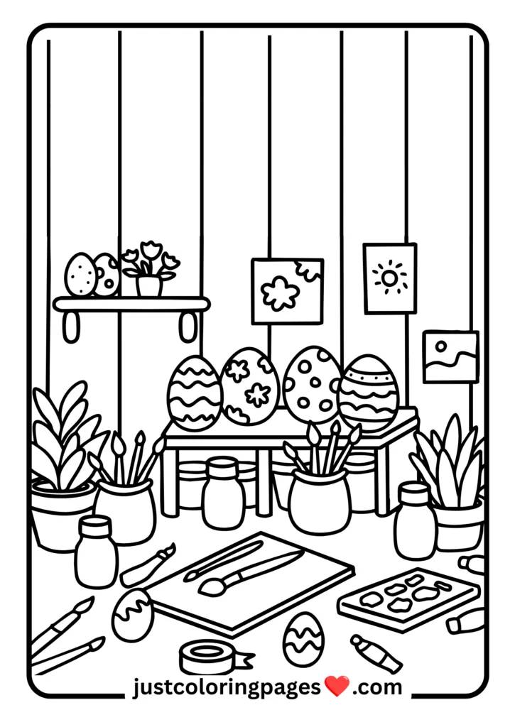 29+ Free Cozy Coloring Pages for All (Printable PDF) 6 Easter Holiday Coloring Fun