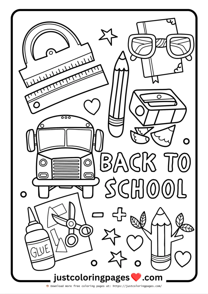 26+ Free Back to School Coloring Pages for Kids (Printable) 13 Download Free Back to School Coloring Pages for kindergarten, preschoolers and toddlers.