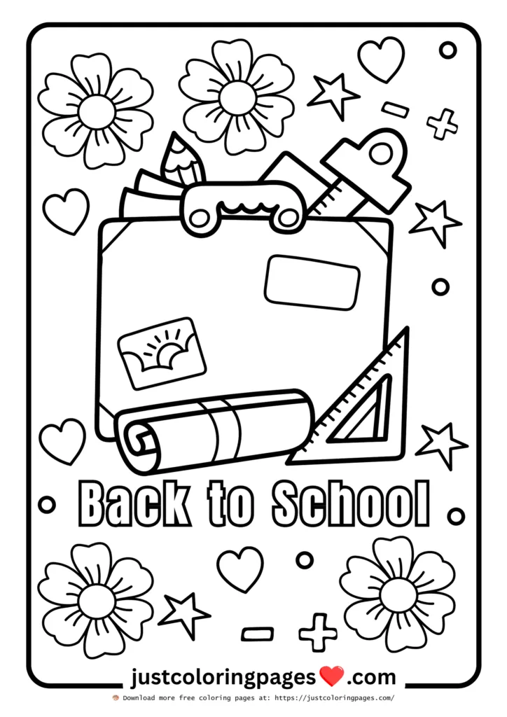 26+ Free Back to School Coloring Pages for Kids (Printable) 8 Download Free Back to School Coloring Pages for kindergarten, preschoolers and toddlers.