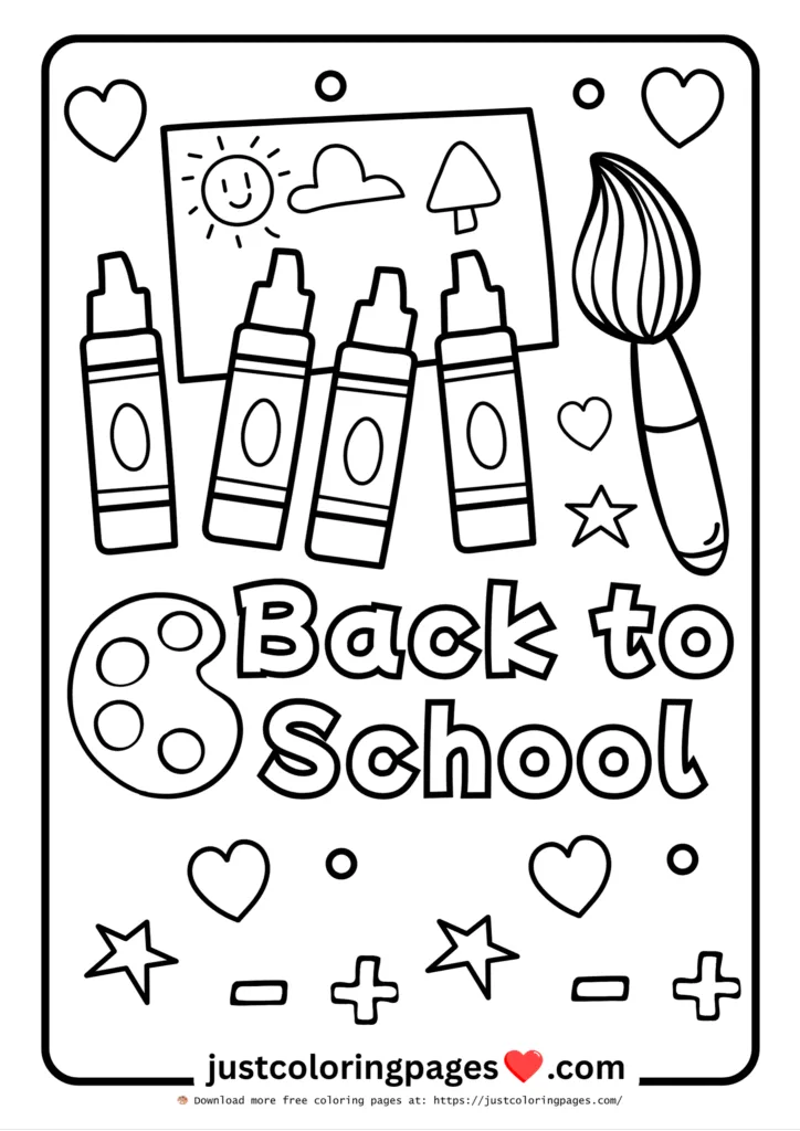 26+ Free Back to School Coloring Pages for Kids (Printable) 7 Download Free Back to School Coloring Pages for kindergarten, preschoolers and toddlers.