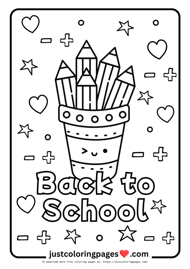 26+ Free Back to School Coloring Pages for Kids (Printable) 3 Download Free Back to School Coloring Pages for kindergarten, preschoolers and toddlers.