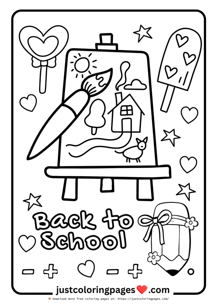 26+ Free Back to School Coloring Pages for Kids (Printable) 25 Download Free Back to School Coloring Pages for kindergarten, preschoolers and toddlers.