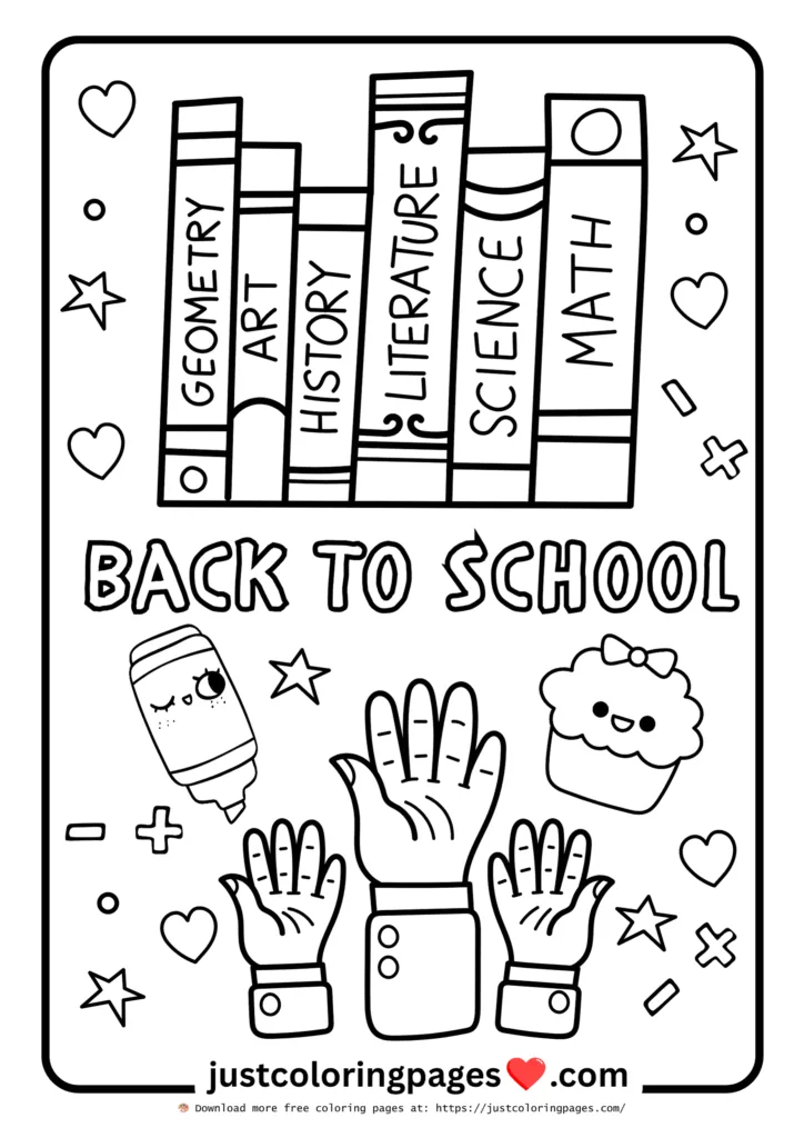 26+ Free Back to School Coloring Pages for Kids (Printable) 23 Download Free Back to School Coloring Pages for kindergarten, preschoolers and toddlers.