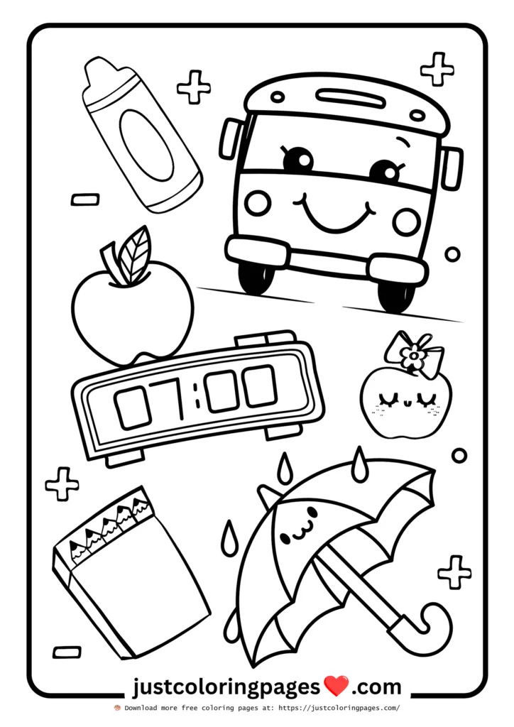 26+ Free Back to School Coloring Pages for Kids (Printable) 21 Download Free Back to School Coloring Pages for kindergarten, preschoolers and toddlers.