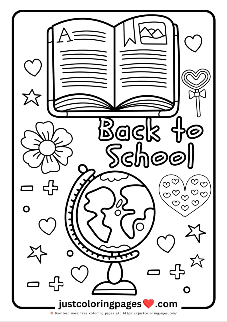 26+ Free Back to School Coloring Pages for Kids (Printable) 18 Download Free Back to School Coloring Pages for kindergarten, preschoolers and toddlers.