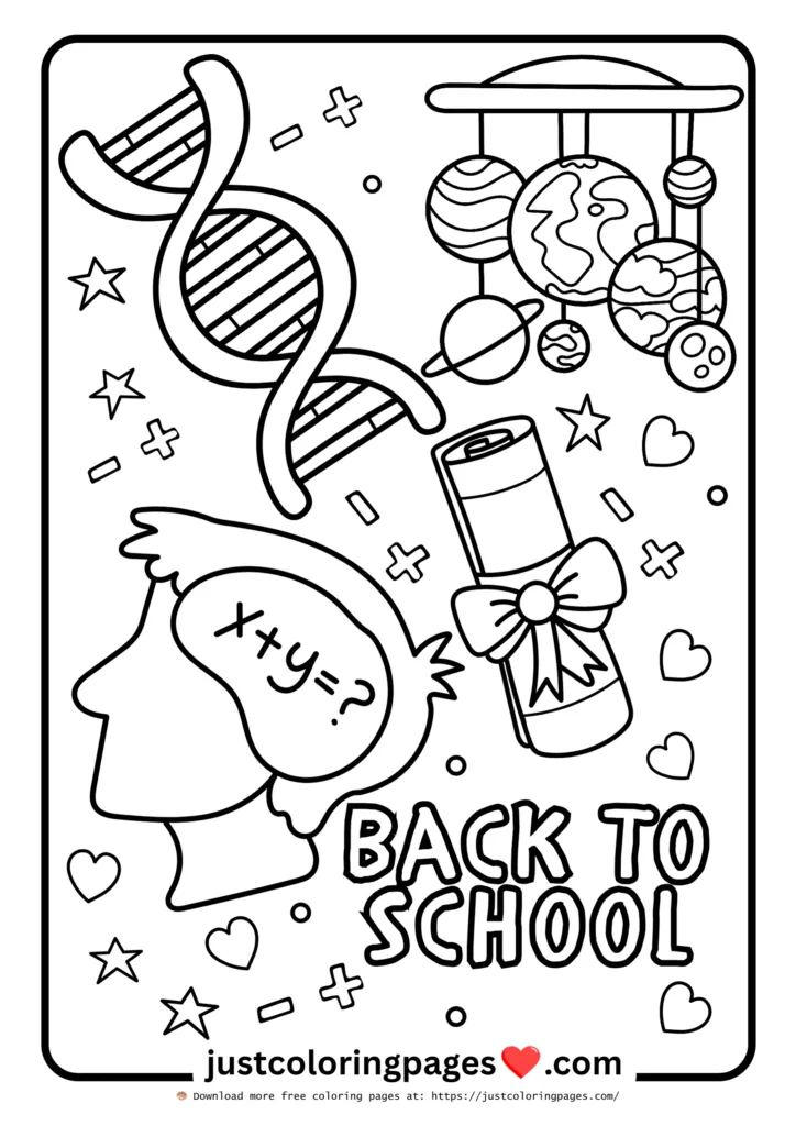 26+ Free Back to School Coloring Pages for Kids (Printable) 15 Download Free Back to School Coloring Pages for kindergarten, preschoolers and toddlers.