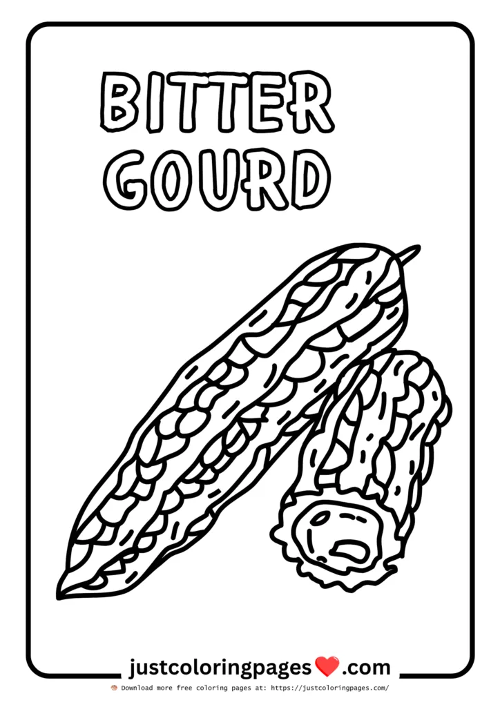 Download Free Vegetables Coloring Pages for Kids