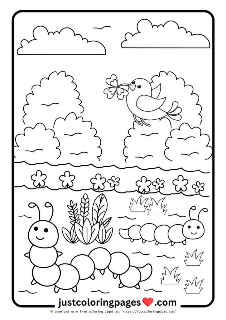 20+ Free Bug Coloring Pages for Kids (Printable PDF) 17 Bugs Life Color page