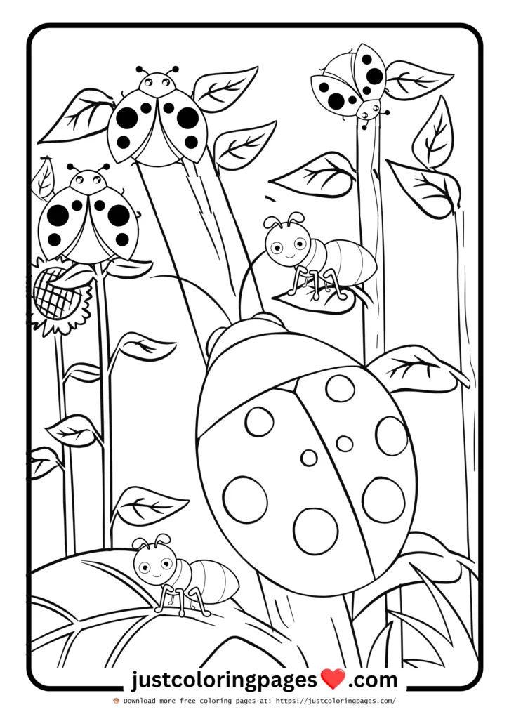 20+ Free Bug Coloring Pages for Kids (Printable PDF) 12 free printable bug coloring pages