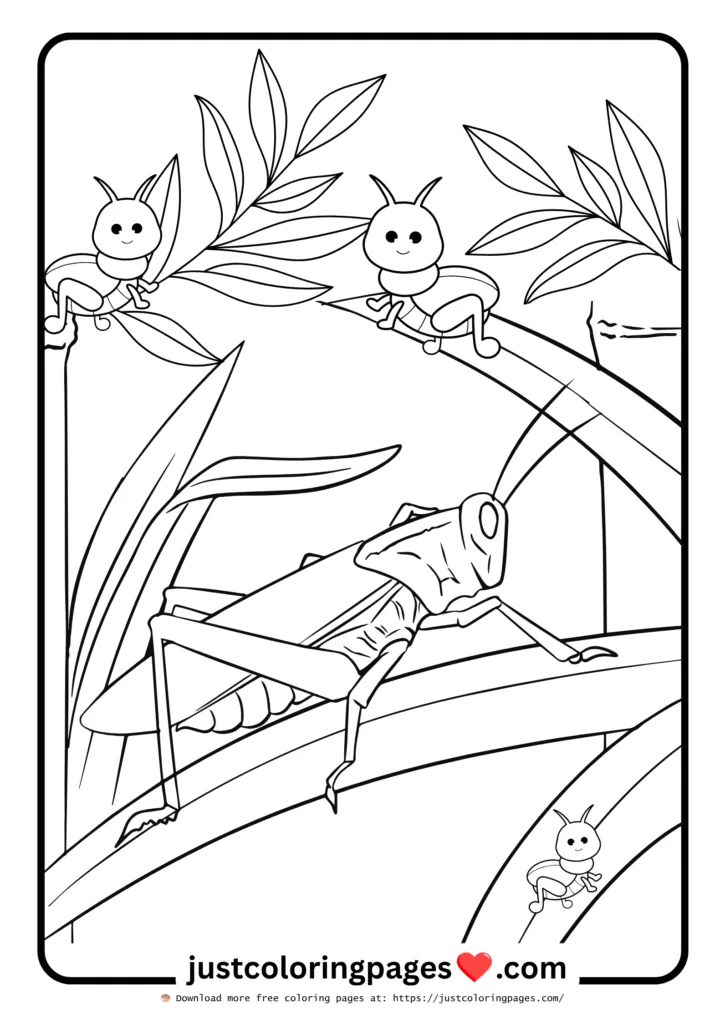 20+ Free Bug Coloring Pages for Kids (Printable PDF) 11 Insect coloring Sheets to Color
