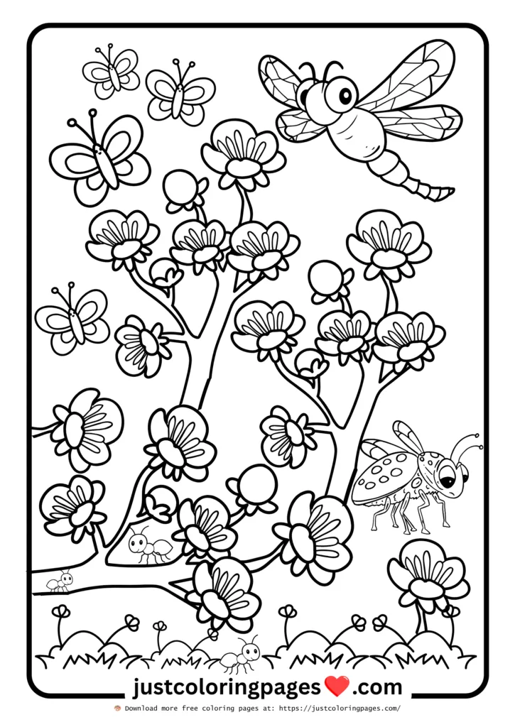 20+ Free Bug Coloring Pages for Kids (Printable PDF) 9 bug's life coloring pages printable