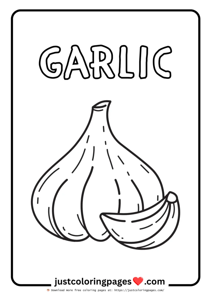 Download Free Vegetables Coloring Pages for Kids