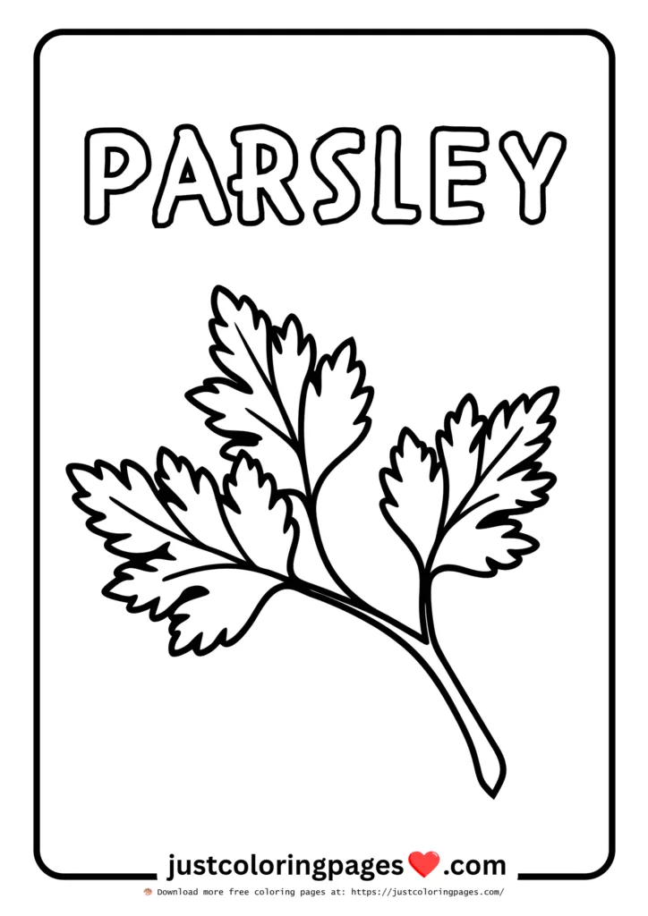 Download Free Vegetables Coloring Pages for Kids