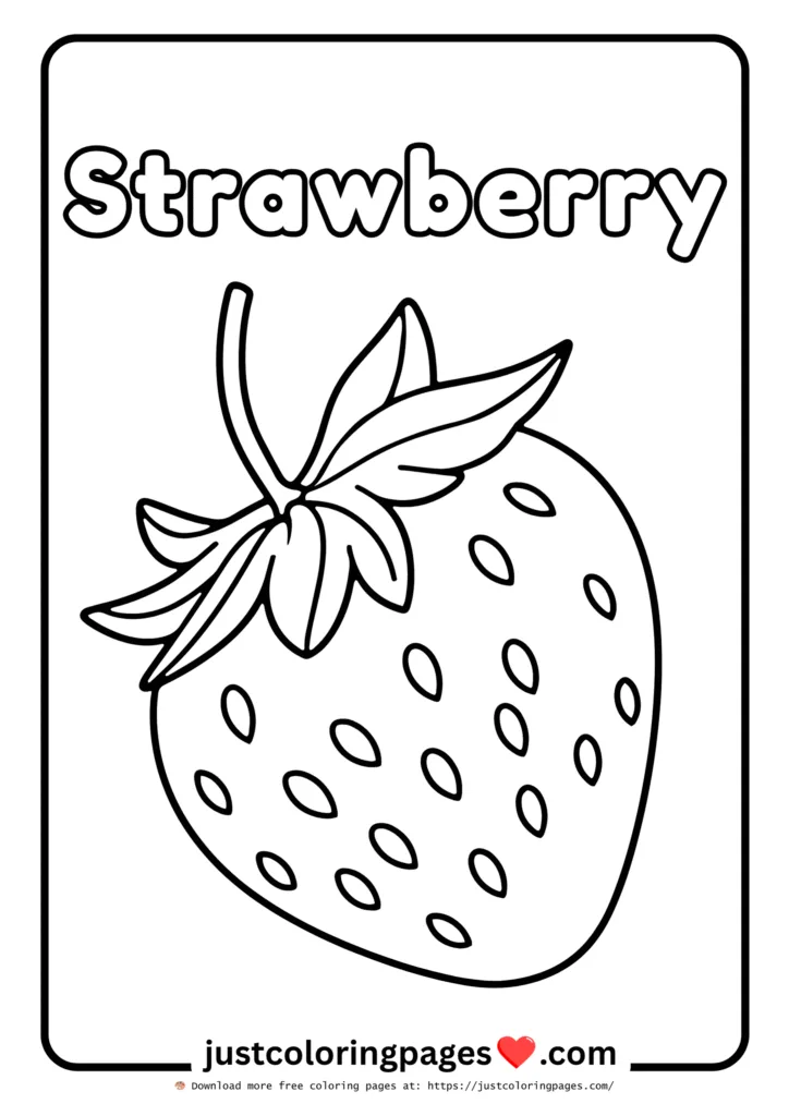 Download 39+ Free Fruits Coloring Pages for Kids, great coloring activity for kids