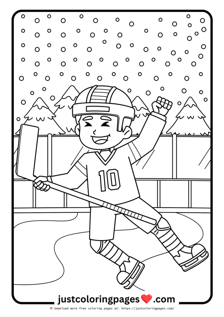 59+ Summer Coloring Pages (PDF Printables) - Free Download 39 A little boy is skating