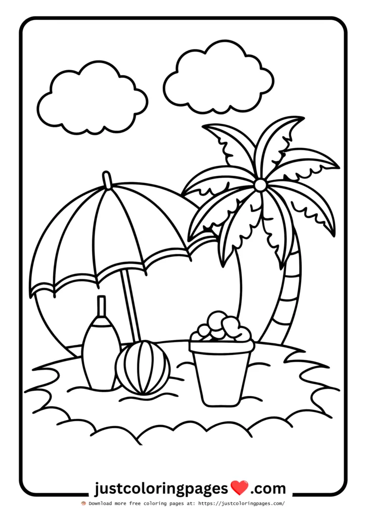 59+ Summer Coloring Pages (PDF Printables) - Free Download 38 Summer Colouring Pages Free Printable