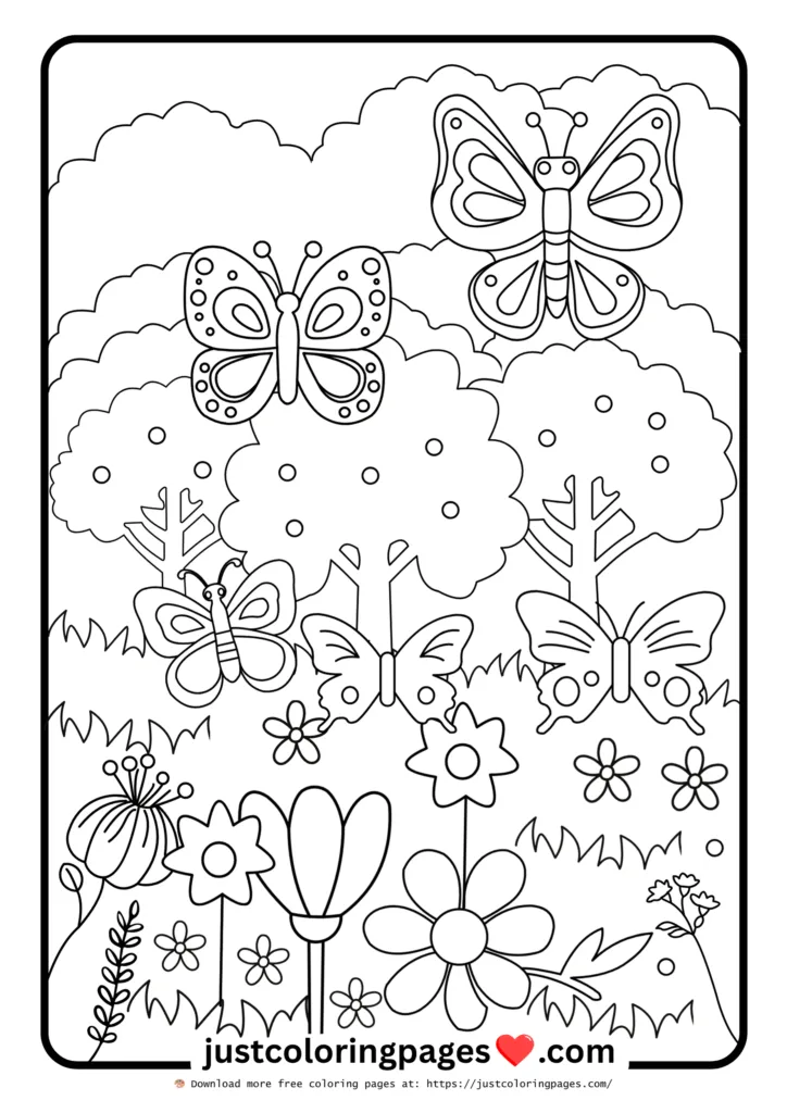 20+ Free Butterfly Coloring Pages for Kids (Printable PDF) 12 butterfly coloring pages for adults printable