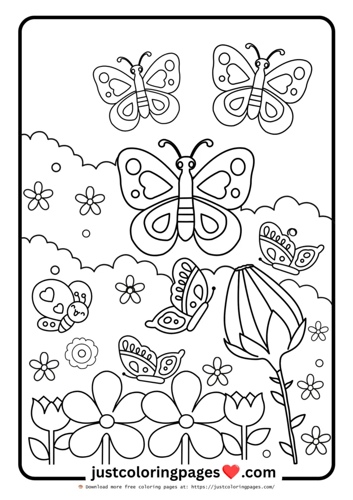 20+ Free Butterfly Coloring Pages for Kids (Printable PDF) 14 butterfly coloring sheets printable free