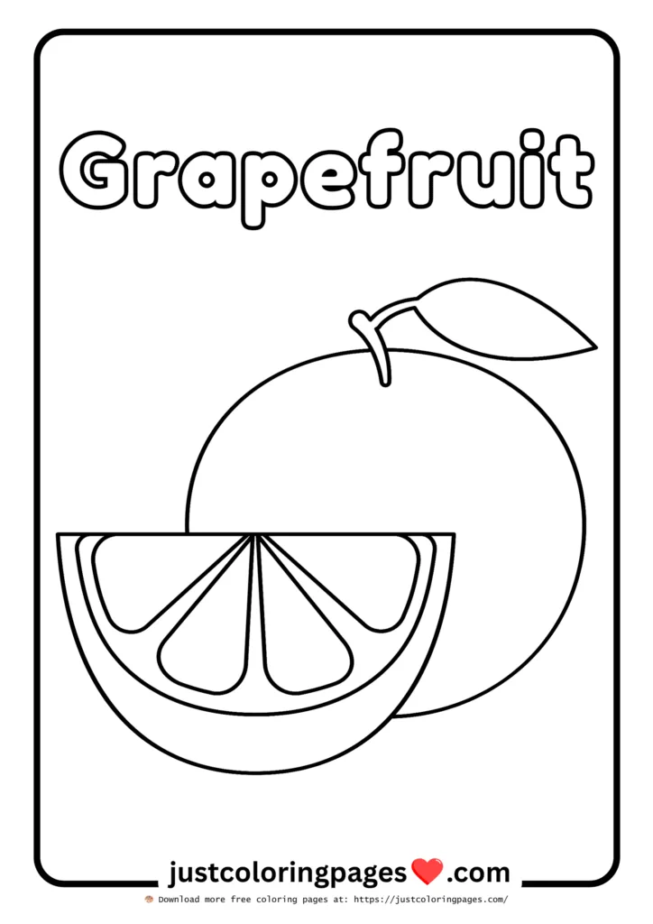 Download 39+ Free Fruits Coloring Pages for Kids, great coloring activity for kids