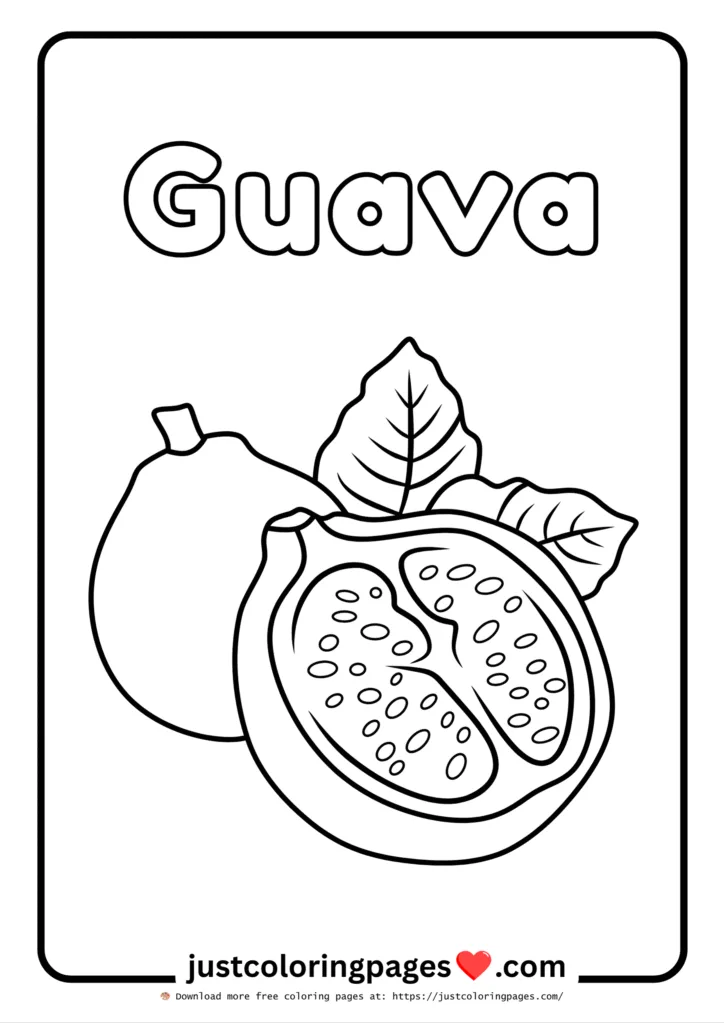 Download 39+ Free Fruits Coloring Pages for Kids, great coloring activity for kids