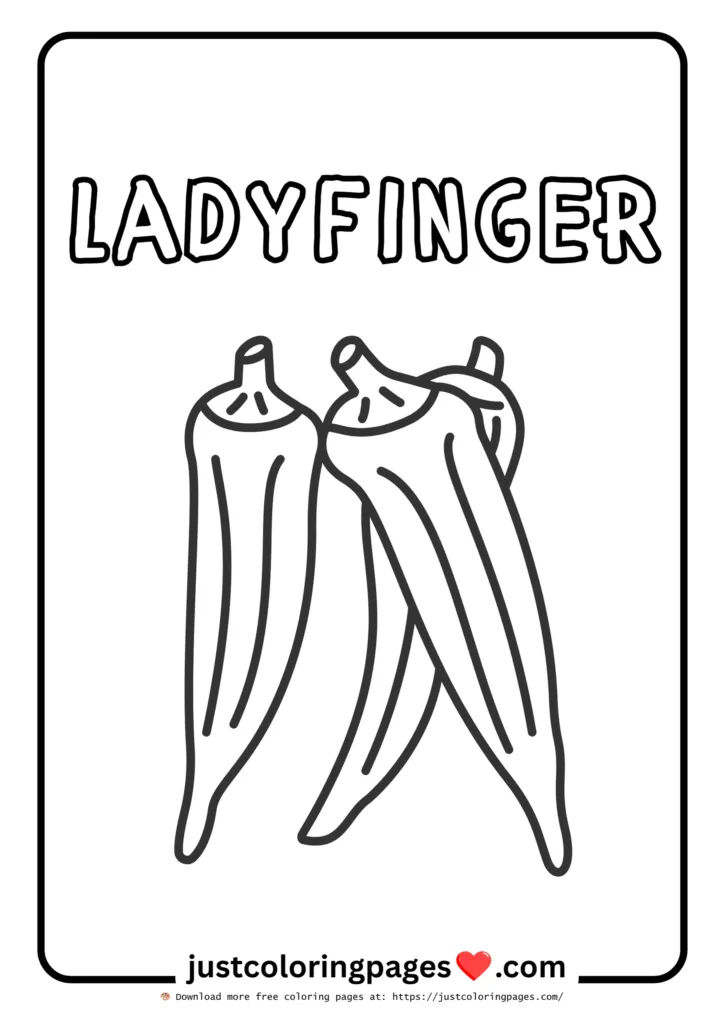 Download Free Vegetables Coloring Pages for Kids