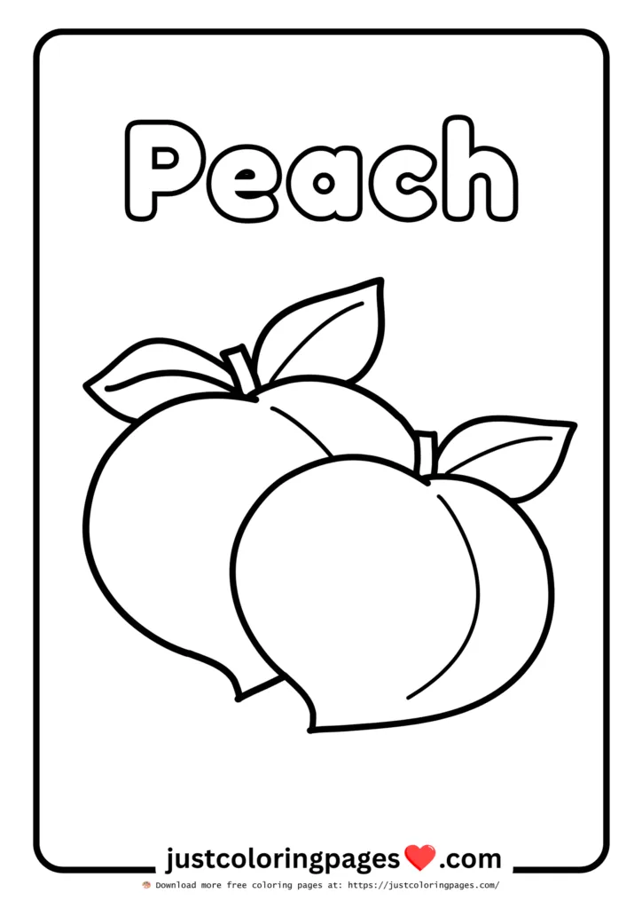 Download 39+ Free Fruits Coloring Pages for Kids, great coloring activity for kids