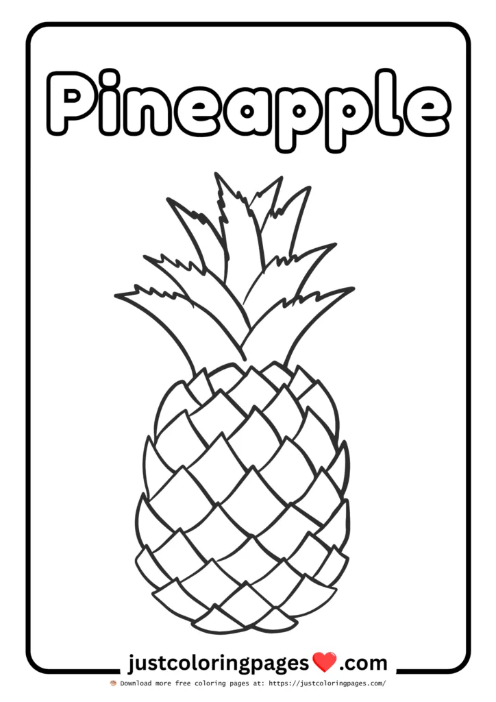 Download 39+ Free Fruits Coloring Pages for Kids, great coloring activity for kids