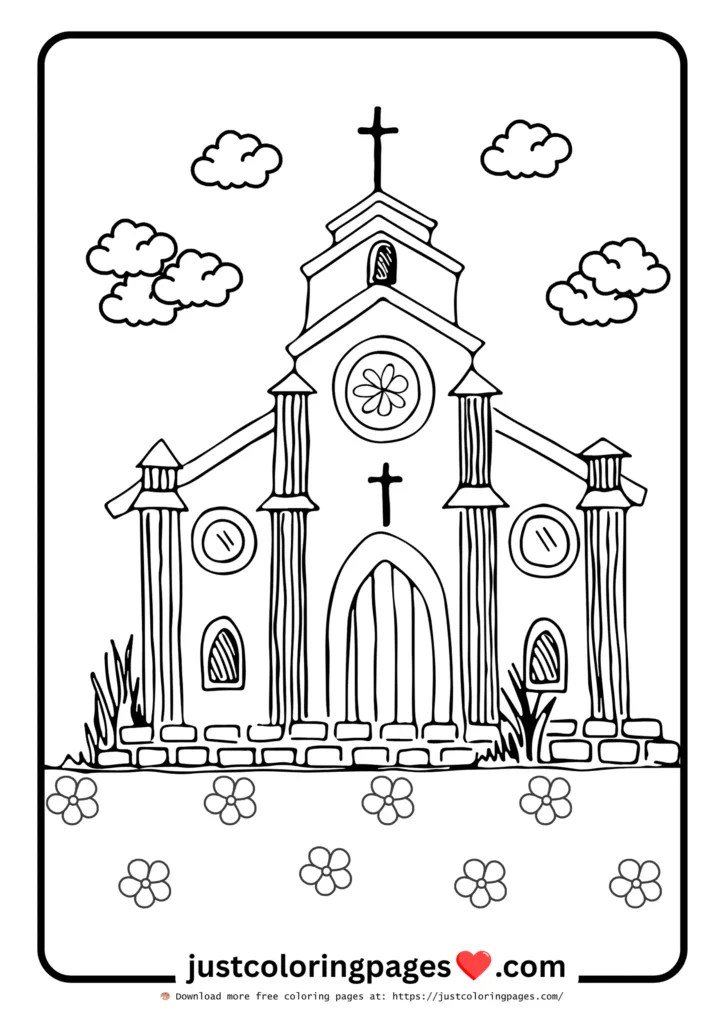 Bible verse coloring sheet perfect for Sunday school crafts.