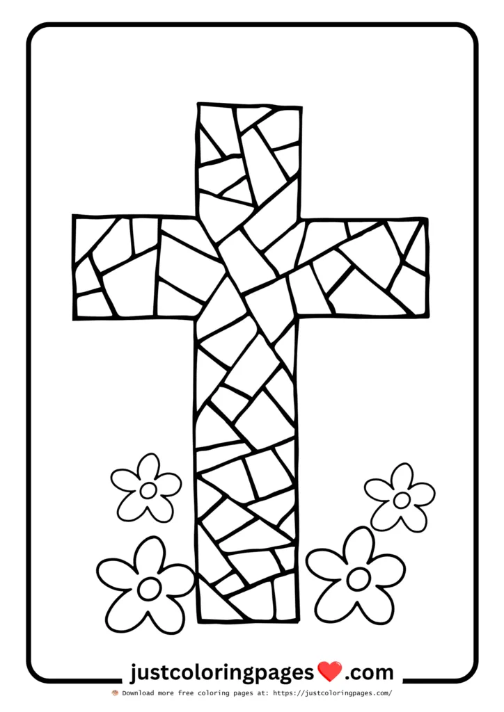 Easy-to-print Bible-themed coloring activity for kids.