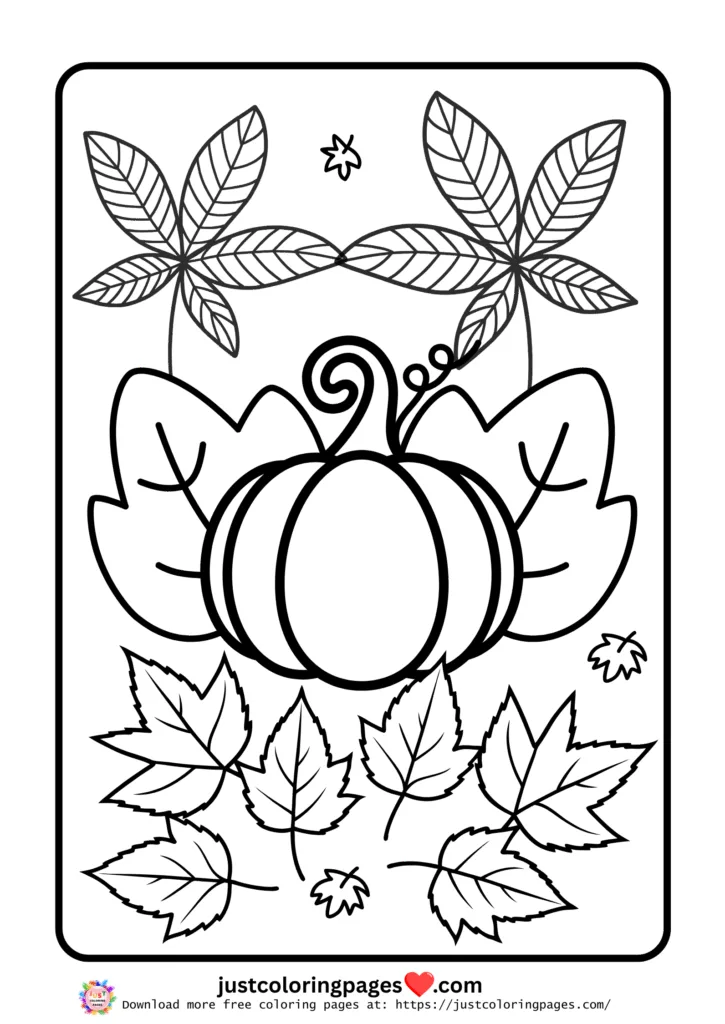20+ Autumn Coloring Pages for Kids (Free Printable PDF) 16 Free Fall Coloring Pages PDF