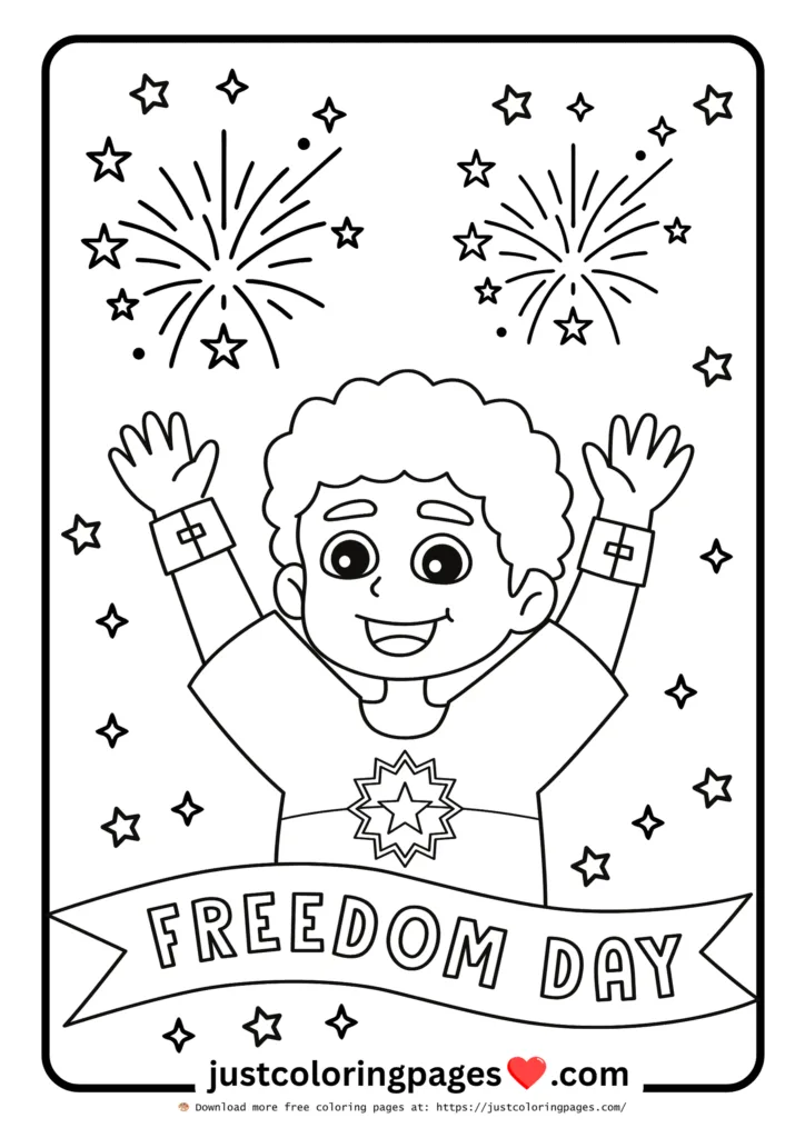 20+ Juneteenth Coloring Pages Easy (Free Printable PDF) 11 Juneteenth Holiday Coloring Pages