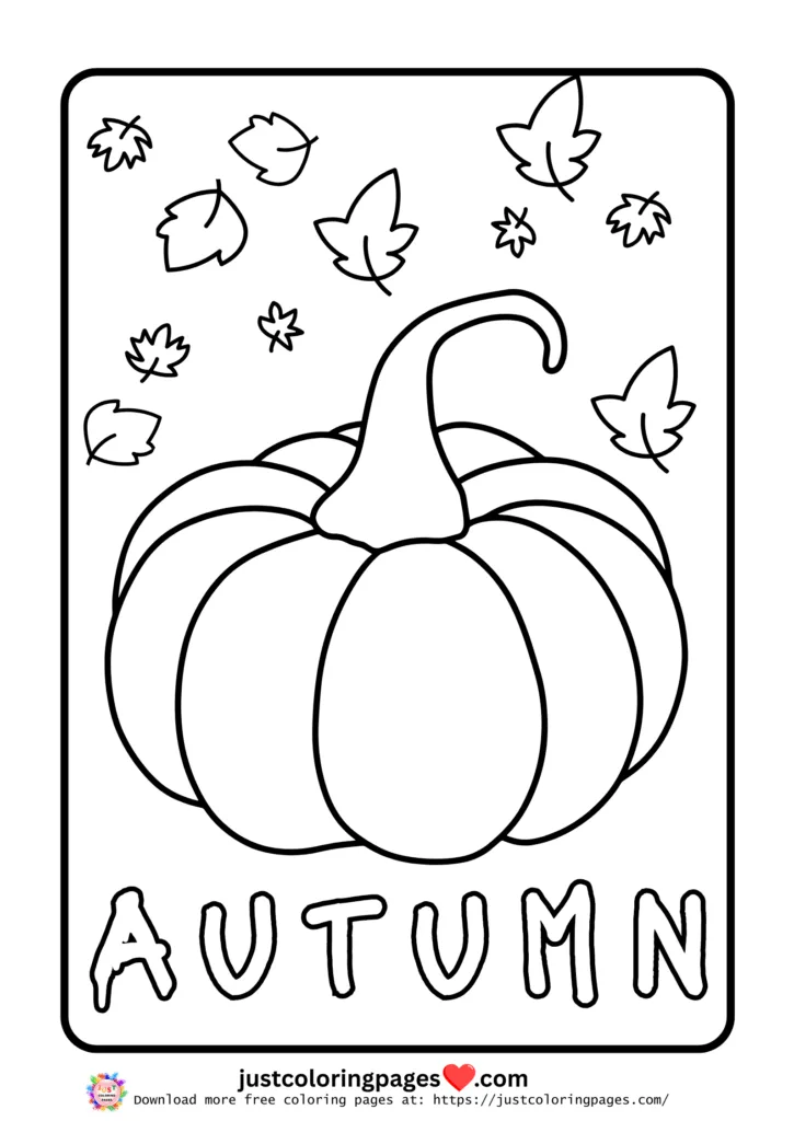 20+ Autumn Coloring Pages for Kids (Free Printable PDF) 6 Fall coloring pages for adults pdf printable