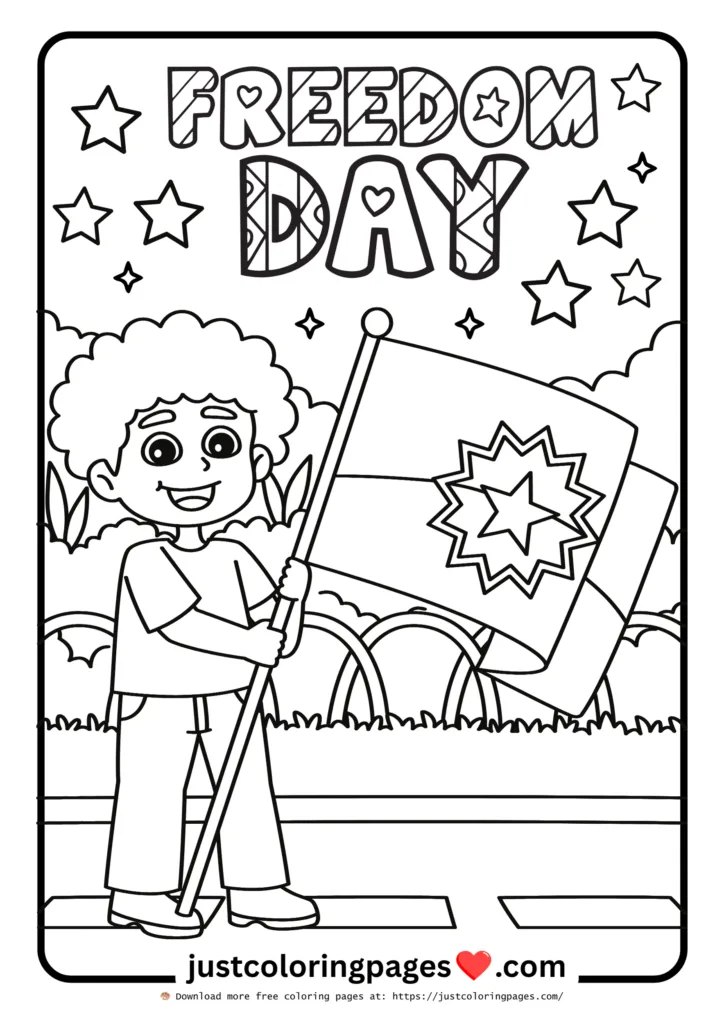 20+ Juneteenth Coloring Pages Easy (Free Printable PDF) 22 Juneteenth Freedom Day Coloring Pages for Kids