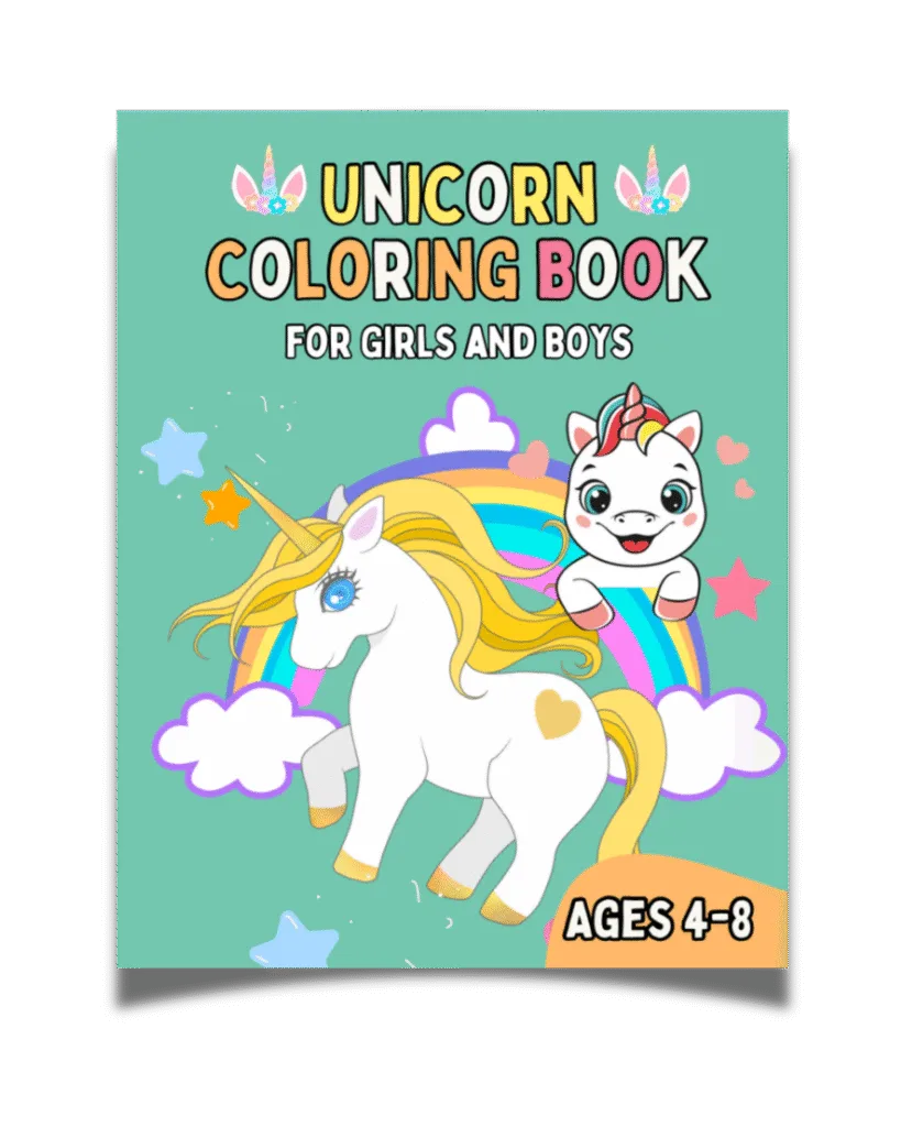 unicorn coloring book for kids