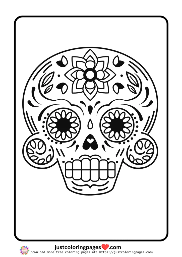 Day of the Dead coloring pages