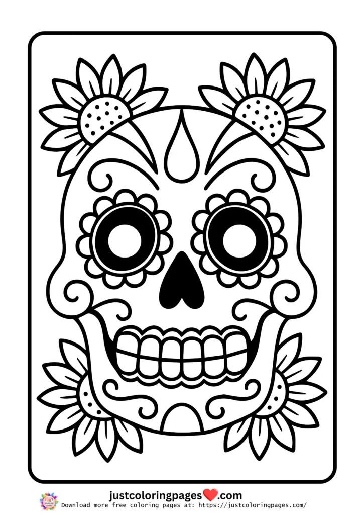 Sugar skull art