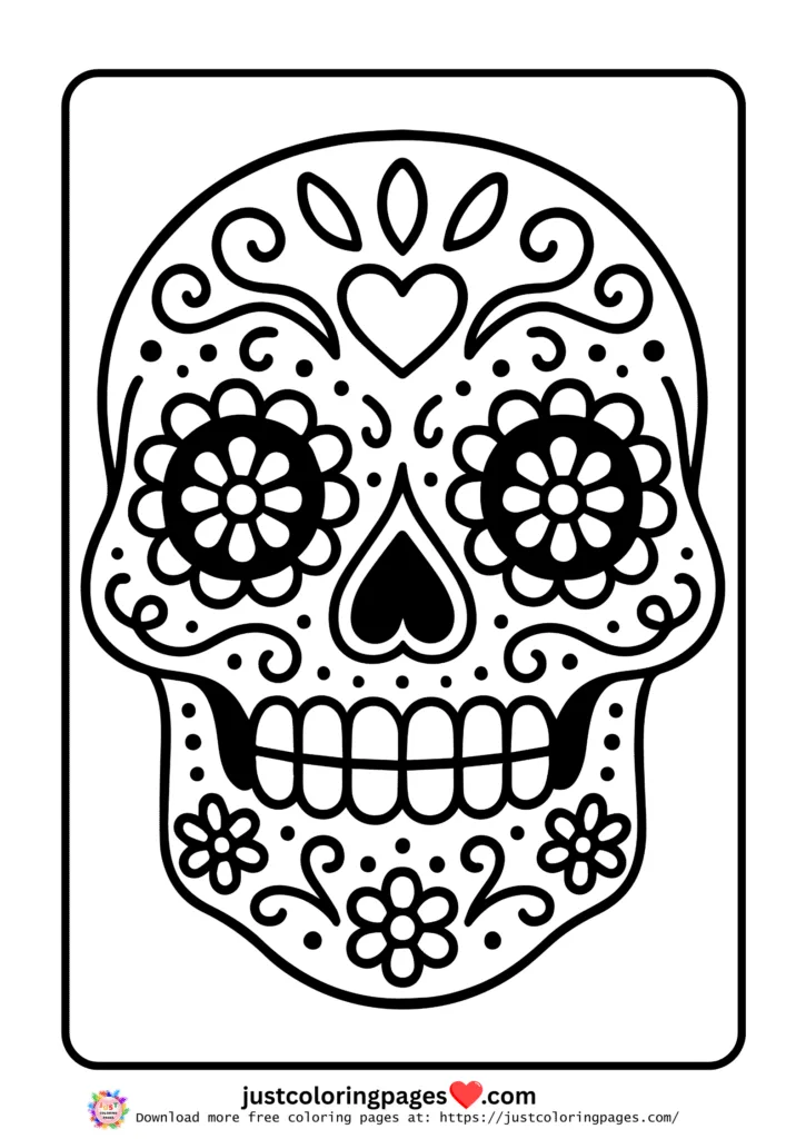 Sugar skull drawings