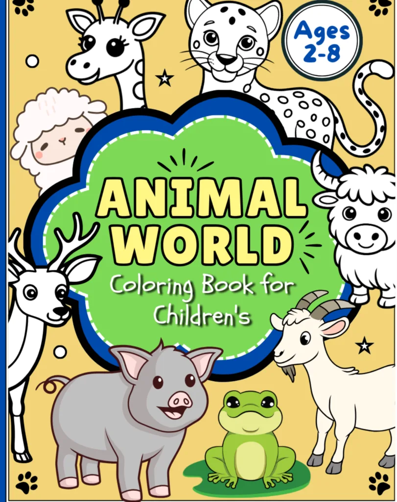 animals coloring book for kids