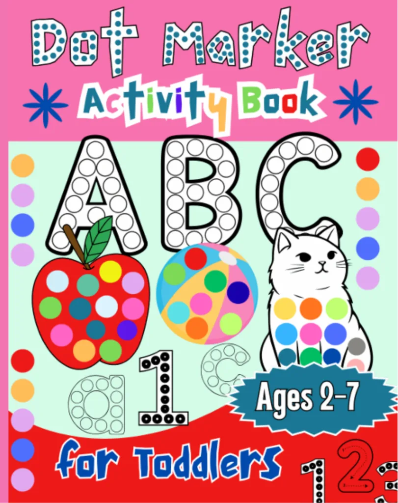 dot marker activity book for kids
