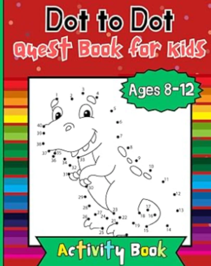Dot to Dot Quest Book for Kids