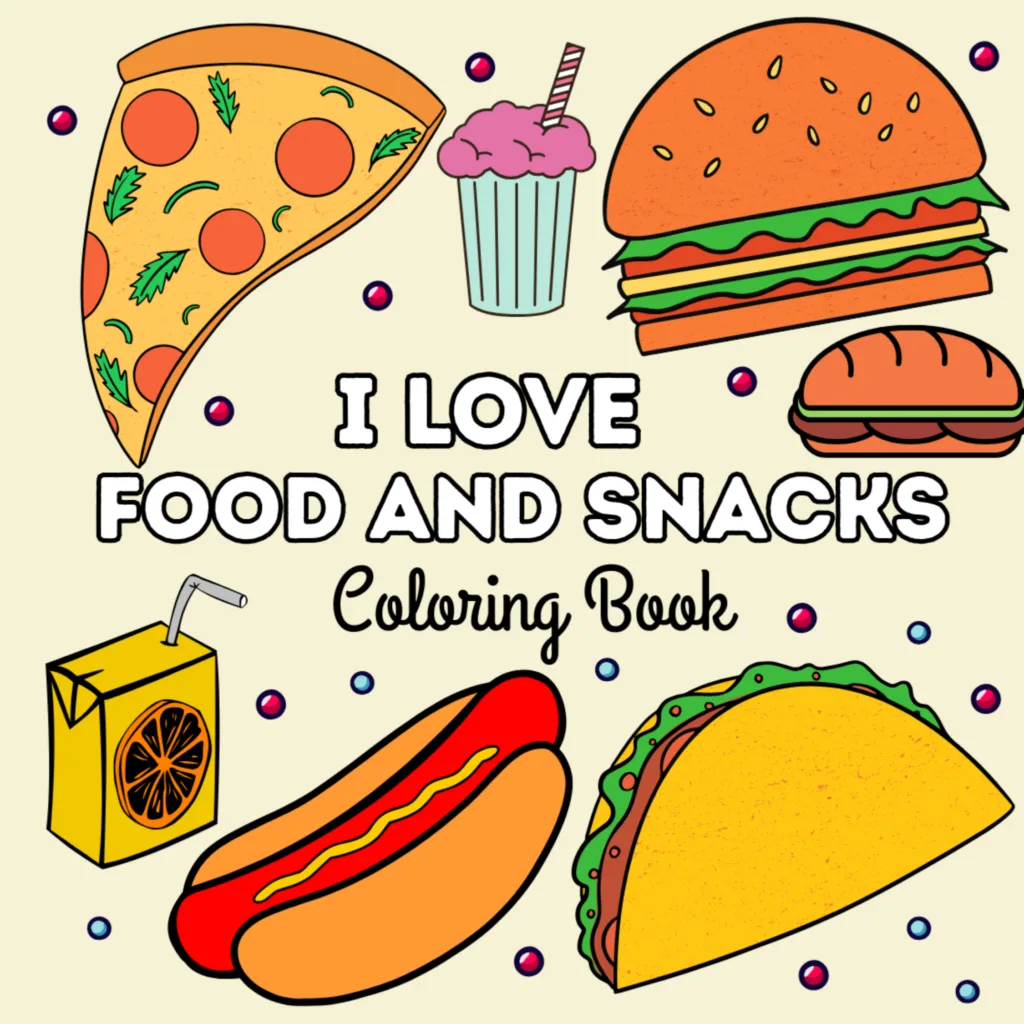 food coloring book bold and easy