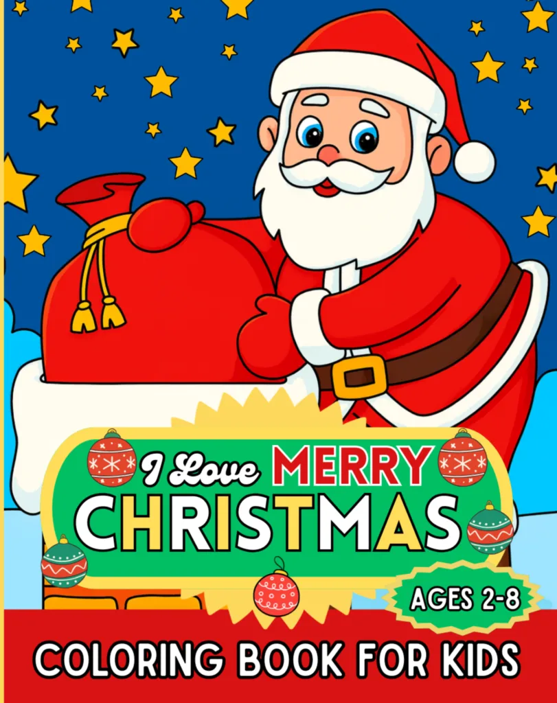 Merry Christmas Coloring Book